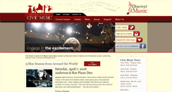 Desktop Screenshot of bccivicmusic.org